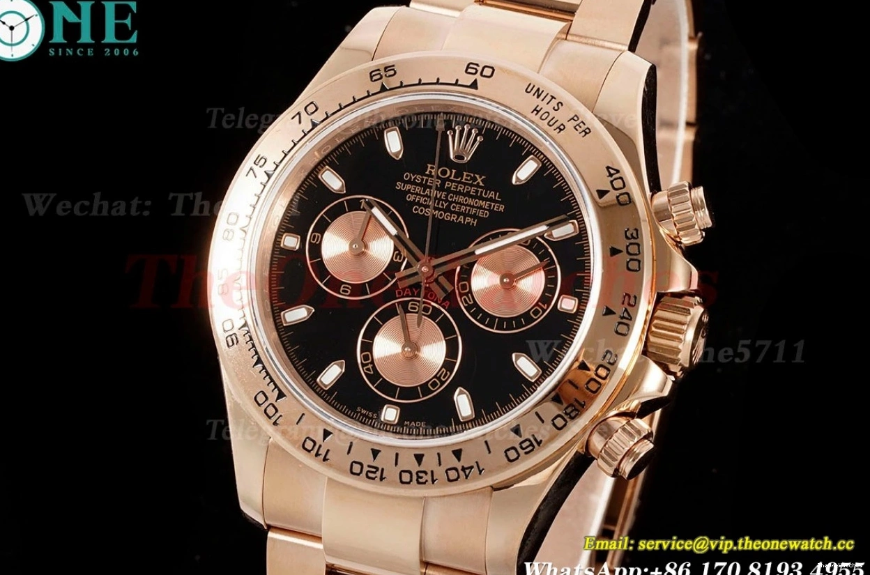 SH4130 Daytona 40mm Weight) Gold QF Black RG RG 116505 V3(Gain 0420